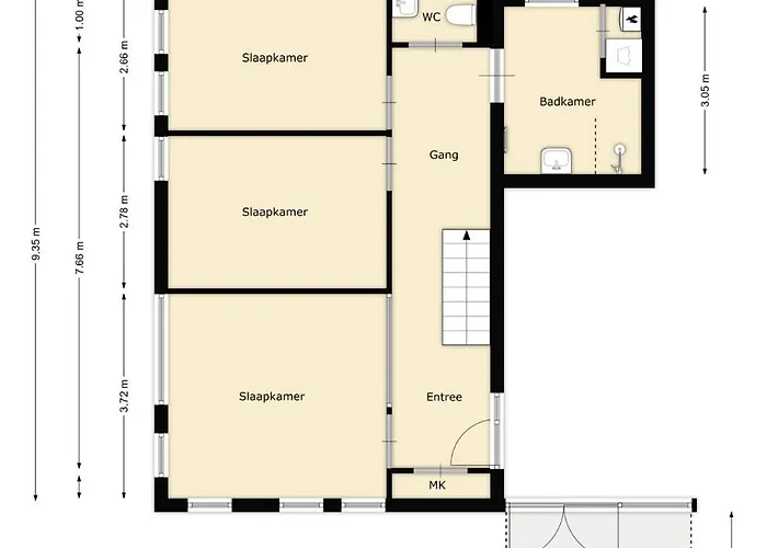 Penthouse Zeezicht - Kabbelaarsbank Daire *